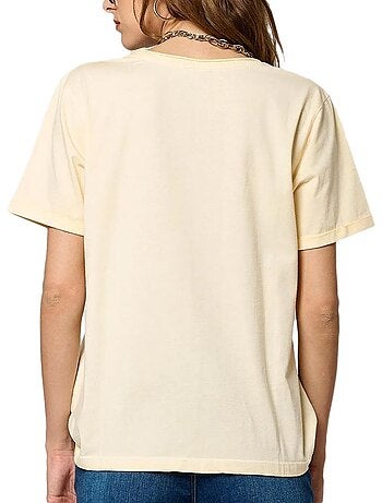 T-Shirt Kaporal Solar Bege para Mulher