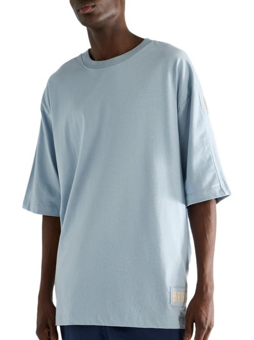 T-Shirt Kaporal Soper Azul para Homem - Kiabi T-Shirt Kaporal Soper Azul para Homem - Kiabi