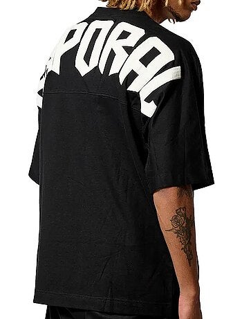 T-shirt kaporal taz preto para homem