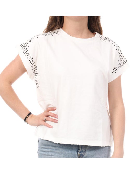 T-shirt Kaporal Titow para Mulher Cru - Kiabi T-shirt Kaporal Titow para Mulher Cru - Kiabi