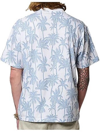 T-shirt kaporal togoe25 para homem branco/azul
