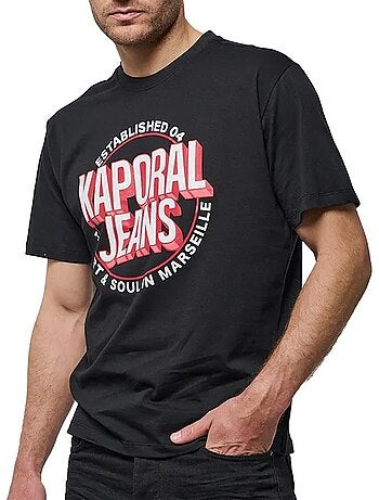 T-shirt kaporal tyler preto para homem