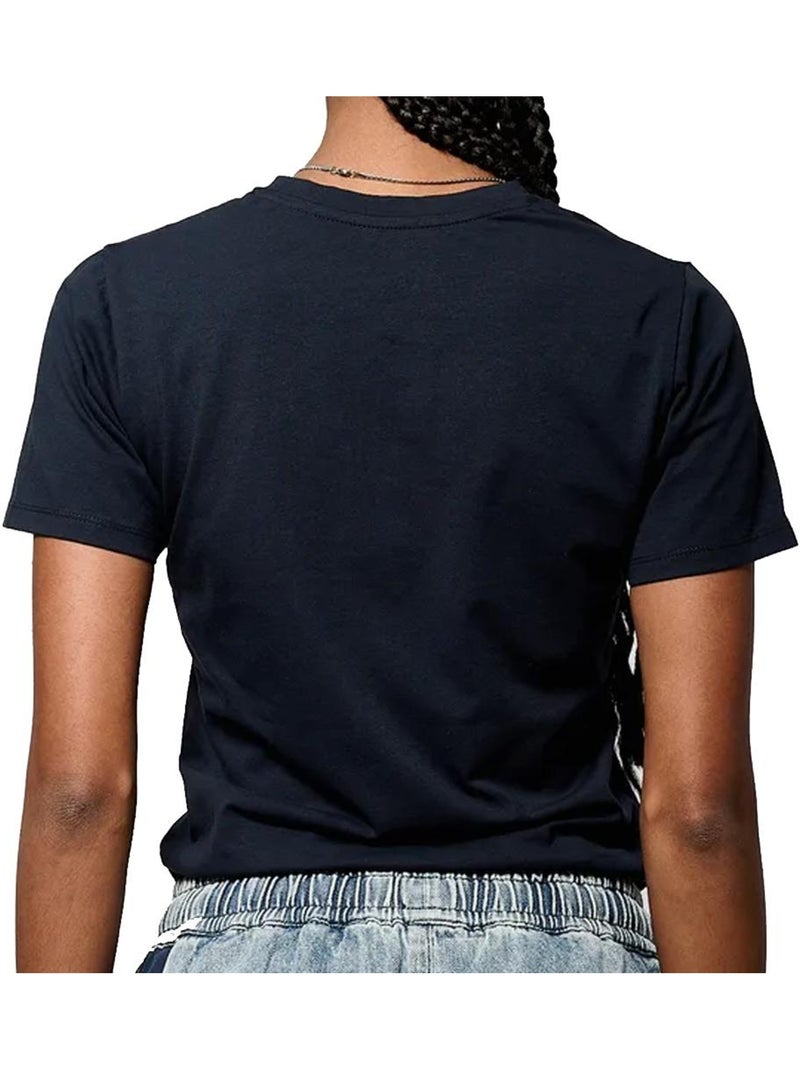 T-Shirt Kaporal Vapore Preto para Mulher Preto - Kiabi