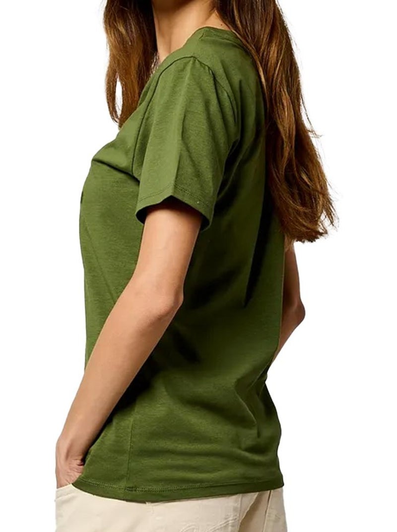 T-shirt Kaporal Vasice Verde para Mulher Verde - Kiabi