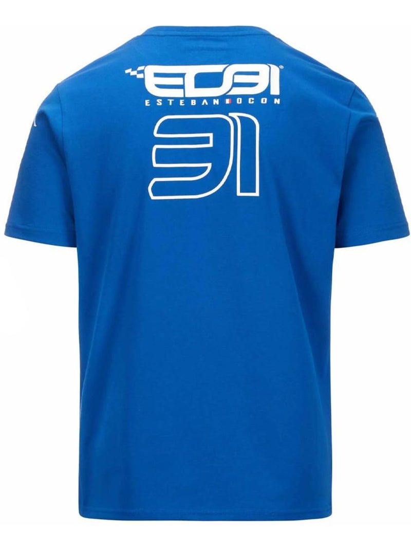T-shirt kappa ardlo azul para homem Azul - Kiabi