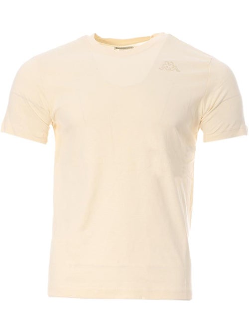 T-shirt kappa cafers écru para homem - Kiabi