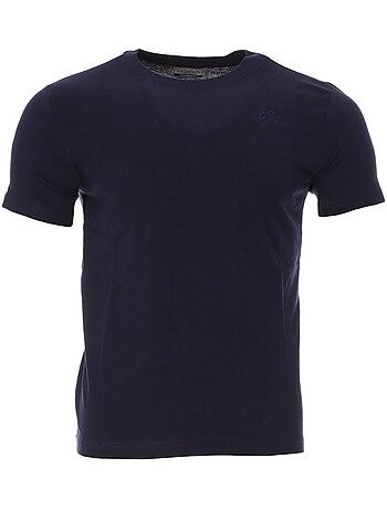 T-shirt kappa cafers azul claro para homem