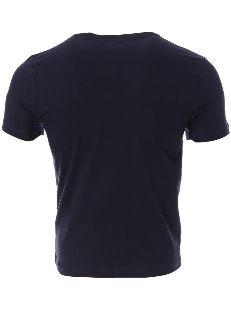 T-shirt kappa cafers para homem azul marinho Azul-noite - Kiabi