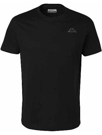 T-shirt kappa cafers preto para homem