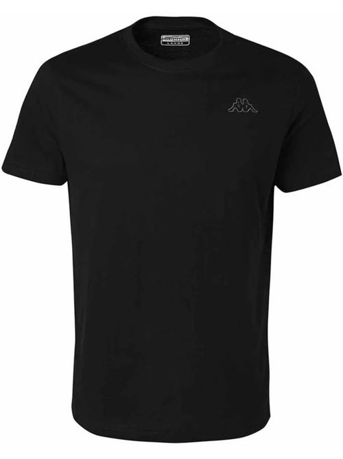 T-shirt kappa cafers preto para homem - Kiabi