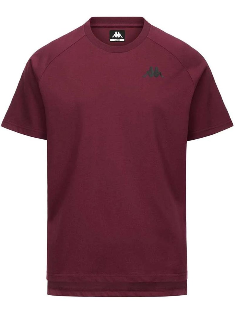 T-shirt kappa gonnis vermelha para homem Vermelho - Kiabi