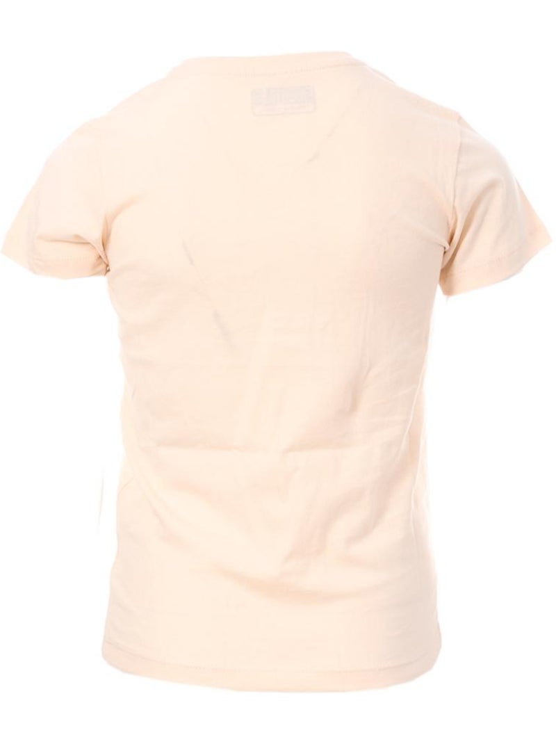 T-shirt kappa kiemma rosa claro para menina Pêssego - Kiabi