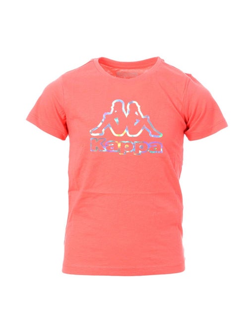 T-shirt kappa kiepa rosa para menina - Kiabi