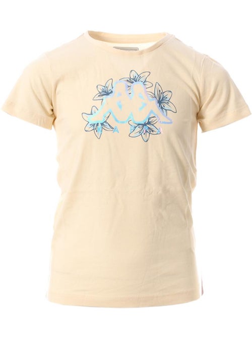 T-shirt Kappa Korali Amarelo para Menina - Kiabi