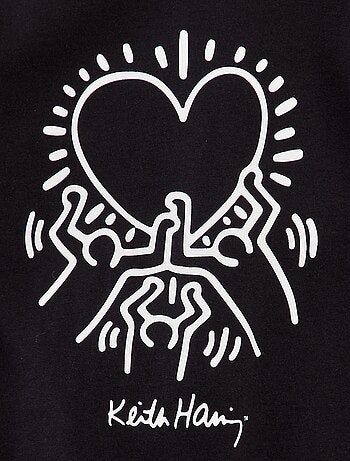 T-shirt 'Keith Haring' - Dia dos Namorados