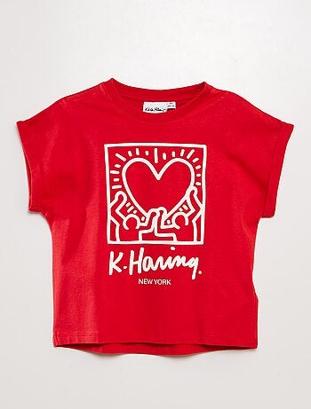 T-shirt 'Keith Haring' - Dia dos Namorados