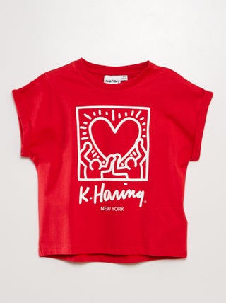 T-shirt 'Keith Haring' - Dia dos Namorados