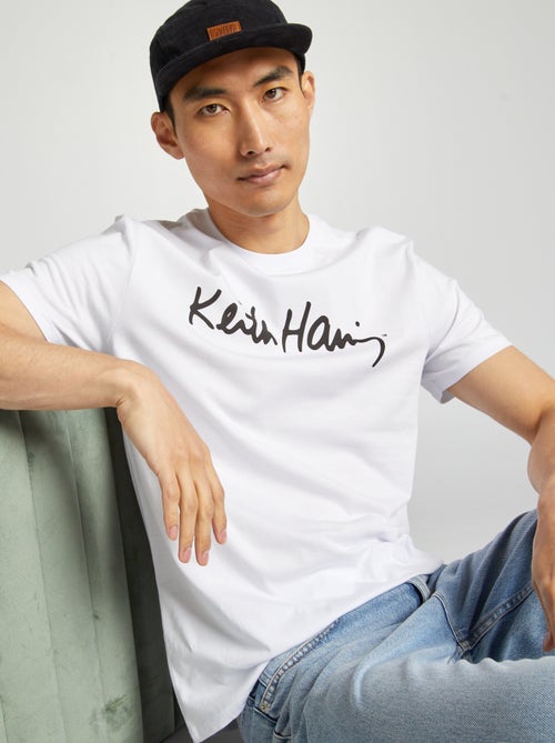 T-shirt 'Keith Haring' de gola redonda - Kiabi