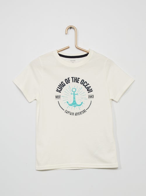 T-shirt 'King of the ocean' - Kiabi