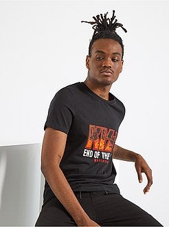 T-shirt 'Kiss' - Kiabi
