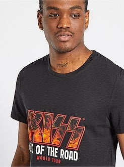 T-shirt 'Kiss' - Kiabi