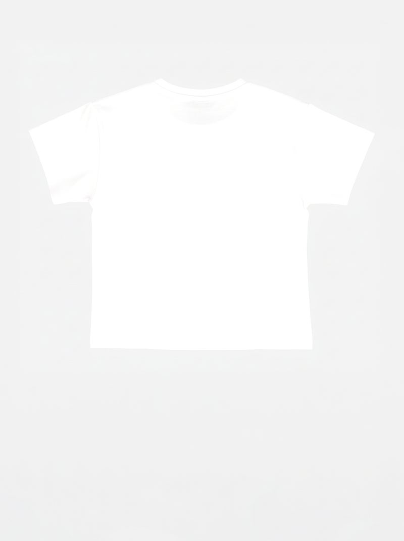 T-shirt 'KPop Demon Hunters' Branco - Kiabi