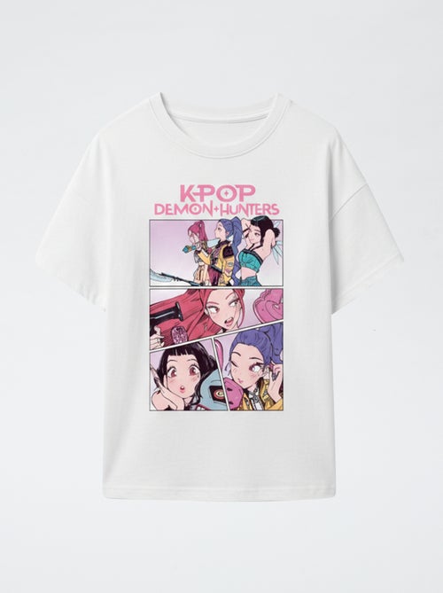 T-shirt 'KPop Demon Hunters' - Kiabi T-shirt 'KPop Demon Hunters' - Kiabi