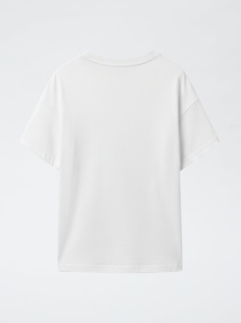 T-shirt 'KPop Demon Hunters' Branco - Kiabi