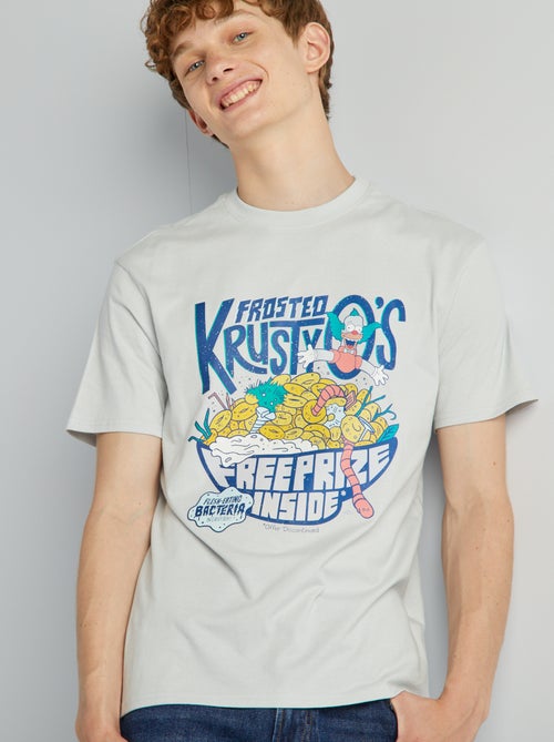 T-shirt 'Krusty o palhaço' 'The Simpsons' - Kiabi