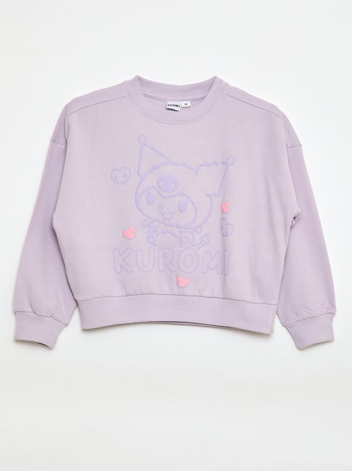 T-shirt 'Kuromi' de mangas compridas - Kiabi