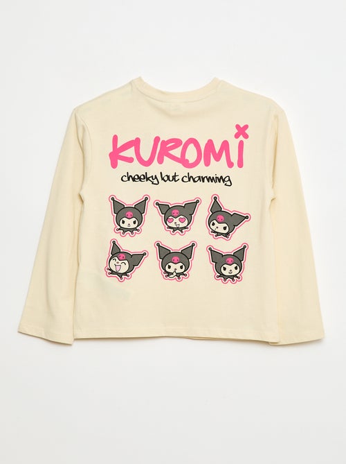 T-shirt 'Kuromi' 'Hellokitty&friends' em jersey de algodão - Kiabi