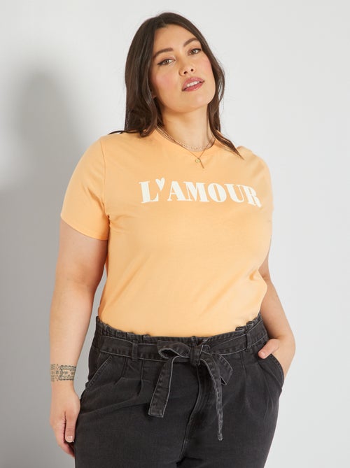 T-shirt 'l'Amour' - Kiabi