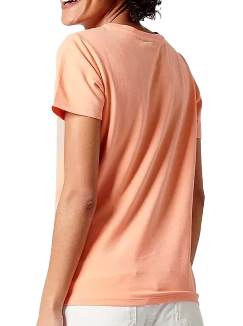 T-shirt Laranja Feminina Kaporal FANJOE Laranja - Kiabi