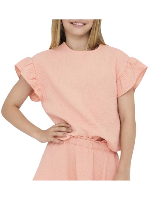 T-shirt laranja para menina only kogthyra - Kiabi T-shirt laranja para menina only kogthyra - Kiabi