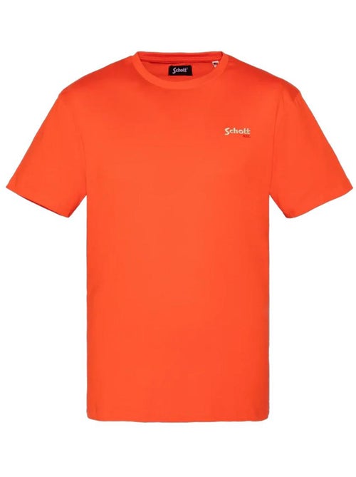 T-Shirt Laranja para Menino Schott RODE - Kiabi T-Shirt Laranja para Menino Schott RODE - Kiabi