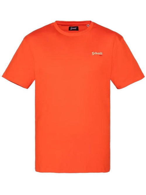 T-Shirt Laranja para Menino Schott RODE - Kiabi T-Shirt Laranja para Menino Schott RODE - Kiabi