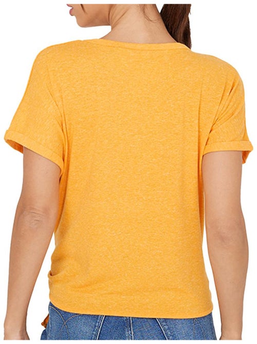 T-Shirt Laranja para Mulher Vero Moda Marijune - Kiabi T-Shirt Laranja para Mulher Vero Moda Marijune - Kiabi