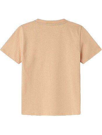 T-shirt Laranja para Rapaz Pepe Jeans New Art