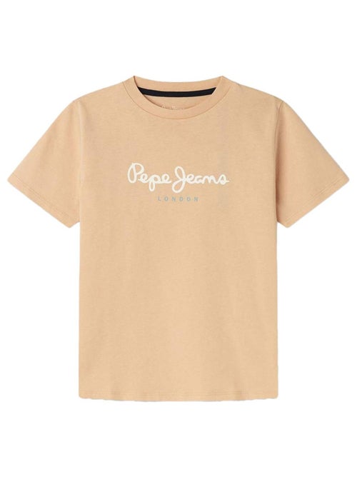 T-shirt Laranja para Rapaz Pepe Jeans New Art - Kiabi T-shirt Laranja para Rapaz Pepe Jeans New Art - Kiabi