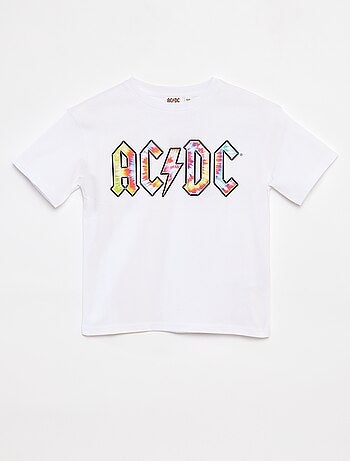T-shirt larga 'ACDC'