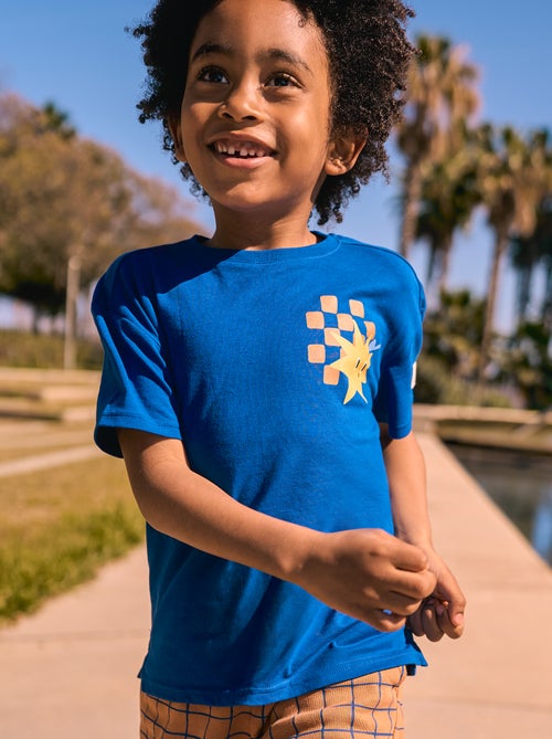 T-shirt larga com estampado Grafik Edition - Kiabi