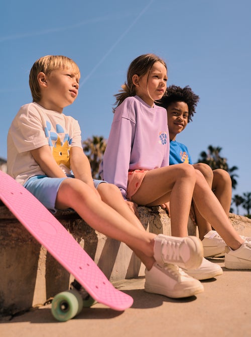 T-shirt larga com estampado Grafik Edition - Kiabi