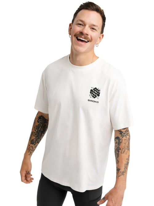T-shirt larga de bikepacking para homem - Kiabi