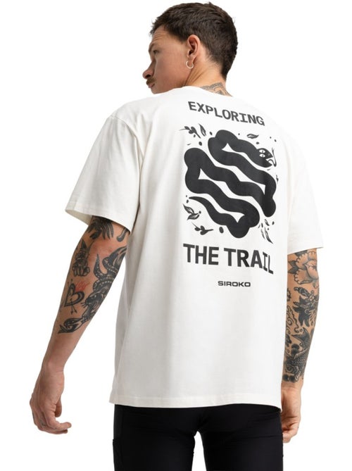 T-shirt larga de bikepacking para homem - Kiabi