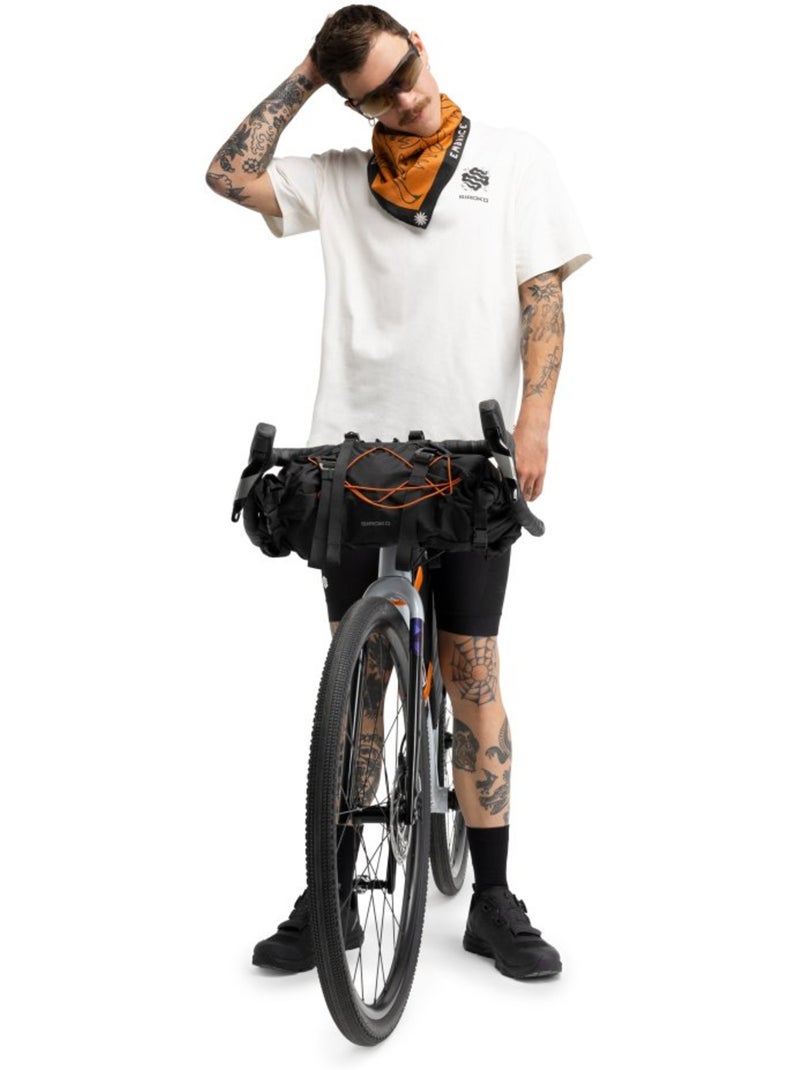T-shirt larga de bikepacking para homem Bege - Kiabi