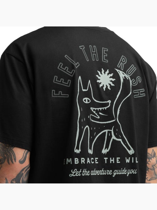 T-shirt larga de bikepacking para homem - Kiabi