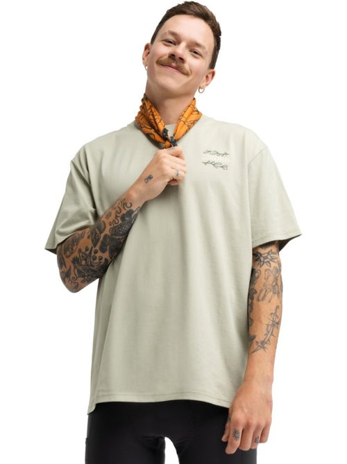 T-shirt larga de bikepacking para homem - Kiabi