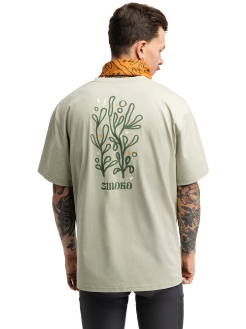 T-shirt larga de bikepacking para homem - Kiabi