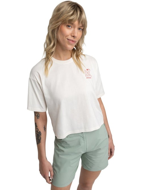 T-shirt larga de bikepacking para mulher - Kiabi
