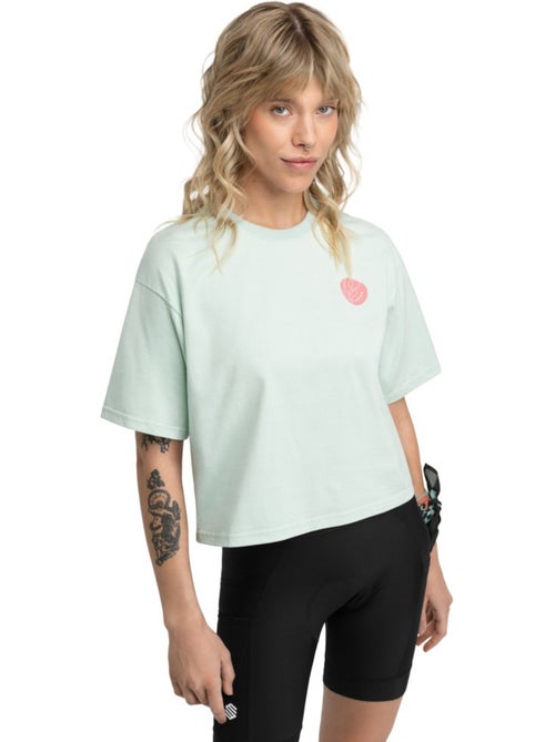 T-shirt larga de bikepacking para mulher - Kiabi